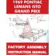 1969 Pontiac LeMans, GTO, and Grand Prix Models Factory Assembly Instruction Manual [PRINTED BOOK]