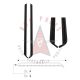 1971 1972 1973 1974 Buick, Oldsmobile, and Pontiac (See Details) Side Window Leading Edge Weatherstrips 1 Pair