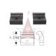 1954 1955 1956 Buick Roadmaster and Super Series 2-Door Convertible (See Details) Rear Quarter Window Bumpers 1 Pair