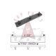1961 1962 1963 1964 1965 1966 1967 Pontiac (See Details) Radiator Bracket Cushion