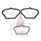 1959 Oldsmobile Series 98 (See Details) Tail Light Mounting Gaskets 1 Pair