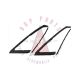 1966-1967 Oldsmobile And Pontiac 4-Door Hardtop (See Details) Front Door Vent Window Rubber Weatherstrip Set (4 Pieces)