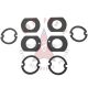Oldsmobile F-85 (See Details) Taillight Lens Gasket (8 Pieces)