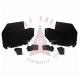 1970 Bonneville Convertible Side Panels Black Carpet (2 Pieces) 1970 Bonneville Convertible Side Panels Black Carpet (2 Pieces)