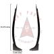 1971 1972 1973 1974 1975 Buick 2-Door (See Details) Bodylock Pillar Windlace Black 1 Pair