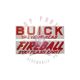1948 1949 1950 1951 1952 1953 Buick Valve Cover Decal Fireball Valve-In-Head Dynaflash Eight - Red (2 Pieces)