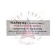1965 1966 Buick Battery Warning Decal
