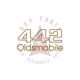 1987 Oldsmobile 442 Front Bumper Decal - Gold