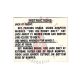 
1959 1960 Pontiac Jacking Instruction Decal
