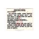 
1959 1960 Pontiac Jacking Instruction Decal 
