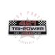 Pontiac 421 Engine (See Details) Tri-Power Air Cleaner Aftermarket Decal 