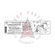 
1989 Pontiac Firebird 2.8 Liter Engine California Models WITH Automatic Transmission (See Details) DBU Emission and Hose Routing Decal
