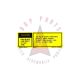 
1985 Pontiac Firebird Caution Fan Decal
