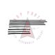 
1969 1970 1971 1972 Pontiac GTO and LeMans 2-Door Convertible Window Sweeps Felt Kit Reproduction Style (8 Pieces)
