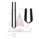 1968 1969 1970 1971 1972 Buick, Oldsmobile, And Pontiac 2-Door (See Details) Side Window Leading Edge Weatherstrips 1 Pair