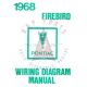 1968 Pontiac Firebird and Trans Am Wiring Diagram Manual [PRINTED BOOKLET]