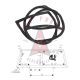 1950 Buick Special Series (See Details) Windshield Gasket (2 Pieces)
