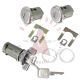 1969 1970 1971 1972 1973 1974 Pontiac GTO Ignition and Door Lock Set WITH Two Square Head 'E' Keys [Original Style] (11 Pieces)
