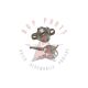 1966-1967 Oldsmobile Toronado Trunk Lock Set WITH Two Round Head Keys [Late Style] 