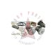 1969 Pontiac GTO Glove Box and Trunk Lock Set WITH Two Round Head Keys [Late Style]