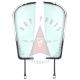 1959 1960 Buick Electra, Le Sabre, and Invicta (See Details) Front Door Vent Glass With Frame Assemblies 1 Pair