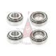 1962-1973 Oldsmobile (See Details) Inner and Outer Front Wheel Bearing Set (4 Pieces)