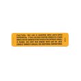 1976 1977 Pontiac Anti-Spin Differential Caution Decal 