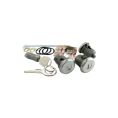 1964 Buick A-Body Models Glove Box and Trunk Lock Set WITH Two Round Head Keys [Late Style] 
