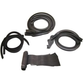 1950 1951 Buick (See Details) 4-Door Sedan Front Door Weatherstrip Kit (8 Pieces)